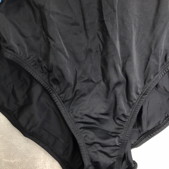 Swim Solutions Women's Printed Tiered  Tummy-Control Swim Dress 18 New - Picture 8 of 10